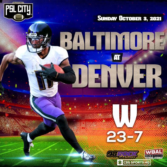 Baltimore at Denver