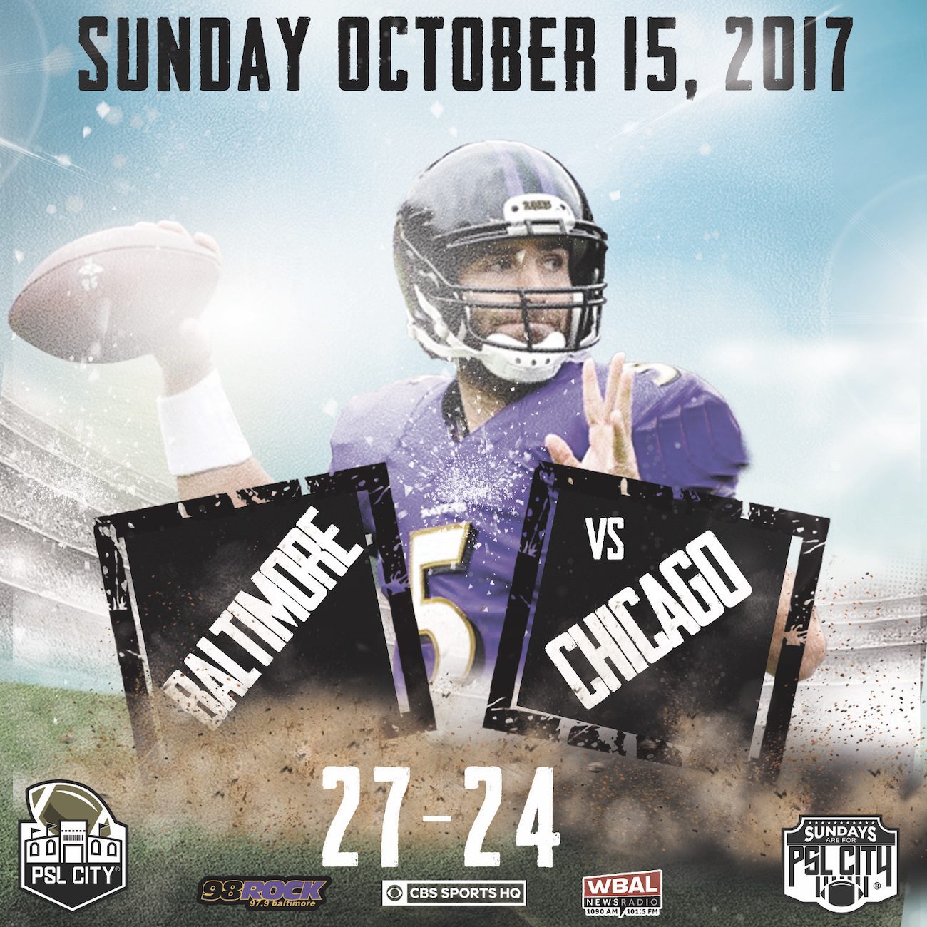 Baltimore vs. Chicago