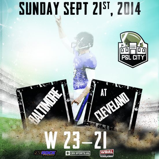 Baltimore vs. Cleveland