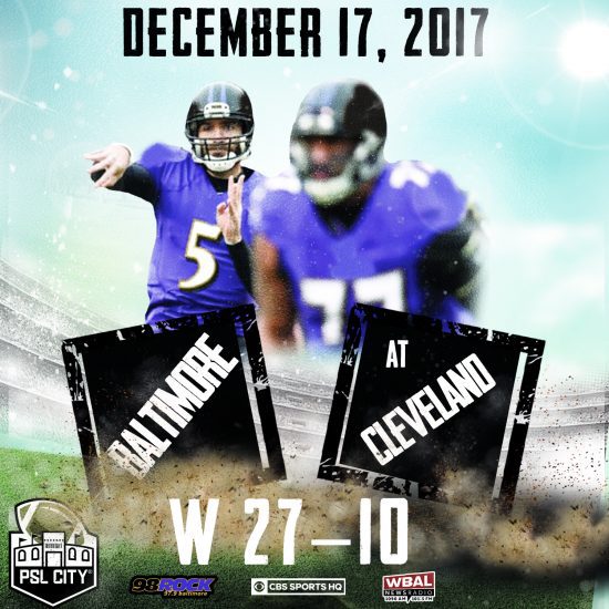 Baltimore vs. Cleveland