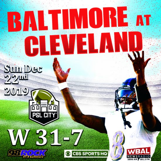 Baltimore vs. Cleveland