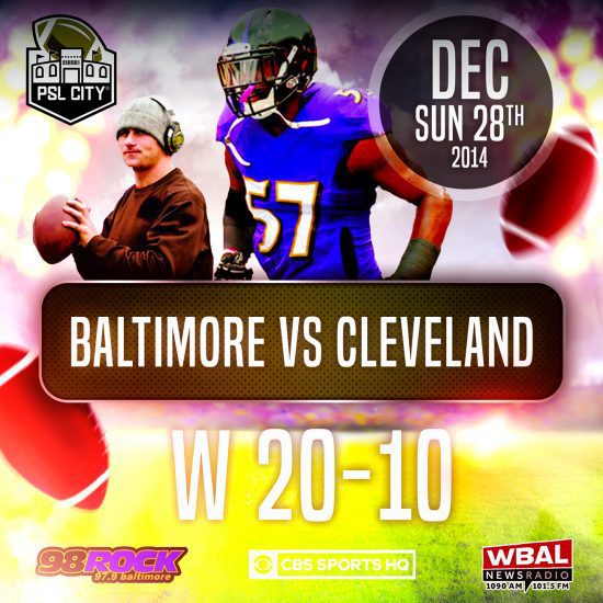 Baltimore vs. Cleveland