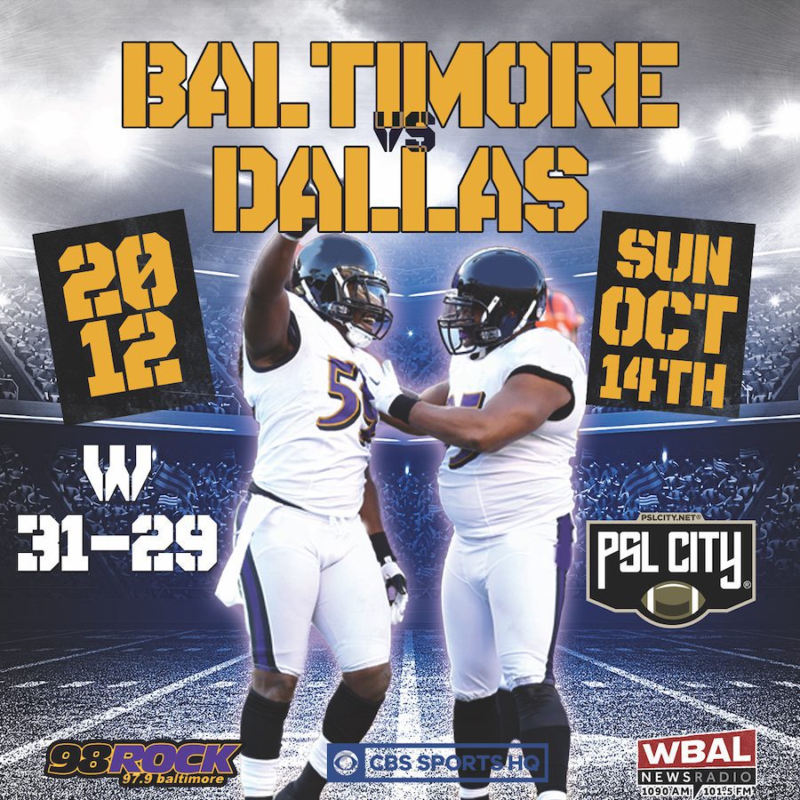Baltimore vs. Dallas