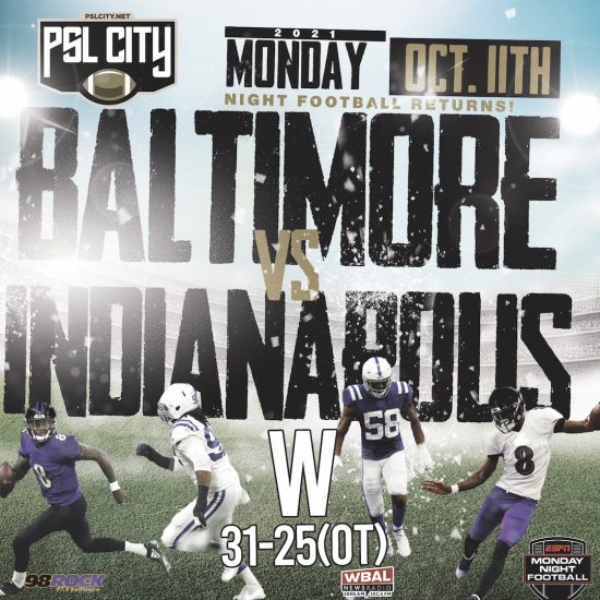Baltimore vs. Indianapolis