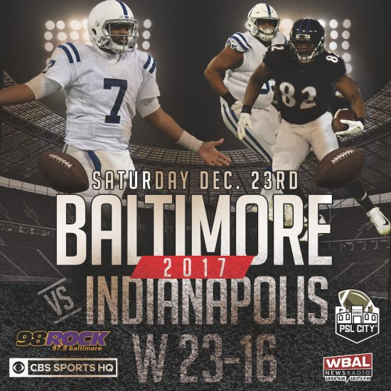 Baltimore vs. Indianapolis