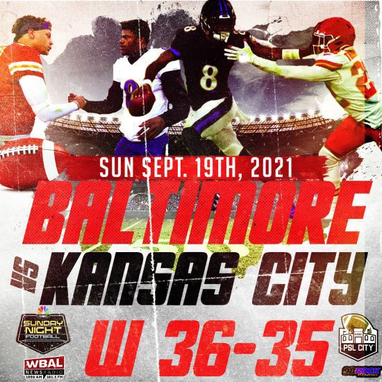 Baltimore vs. Kansas City