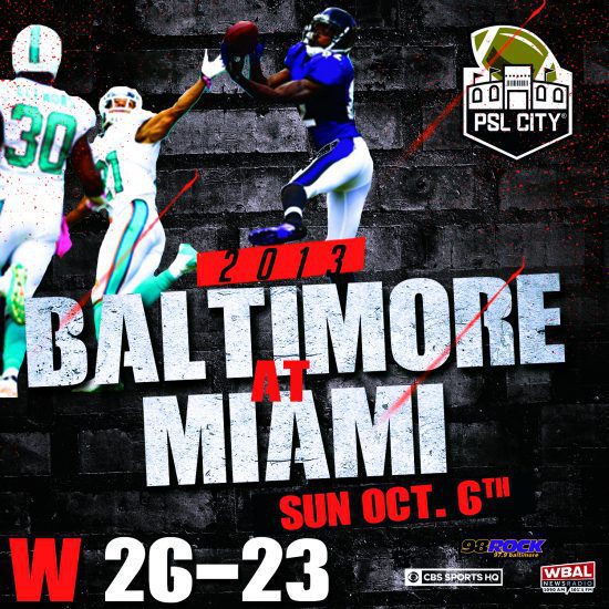 Baltimore vs. Miami