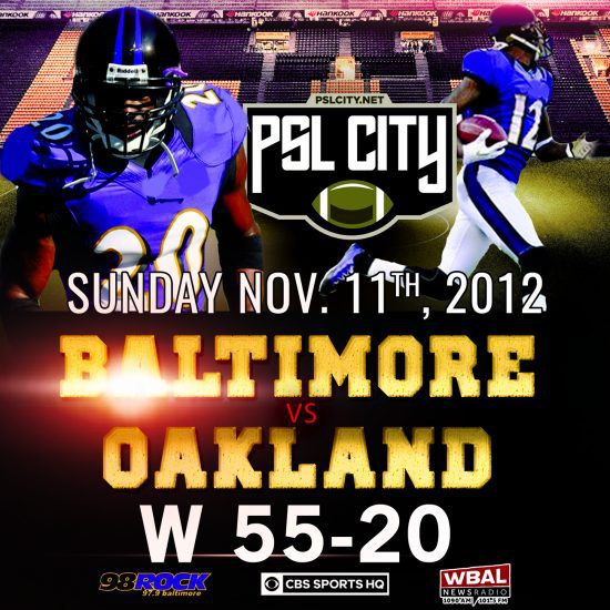 Baltimore vs. Oakland