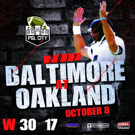 Baltimore vs. Oakland