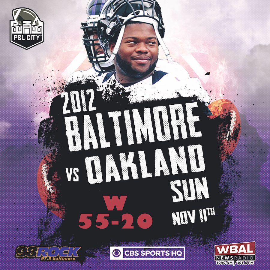Baltimore vs. Oakland