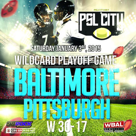 Baltimore vs. Pittsburgh