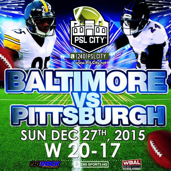 Baltimore vs. Pittsburgh
