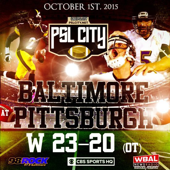 Baltimore vs. Pittsburgh