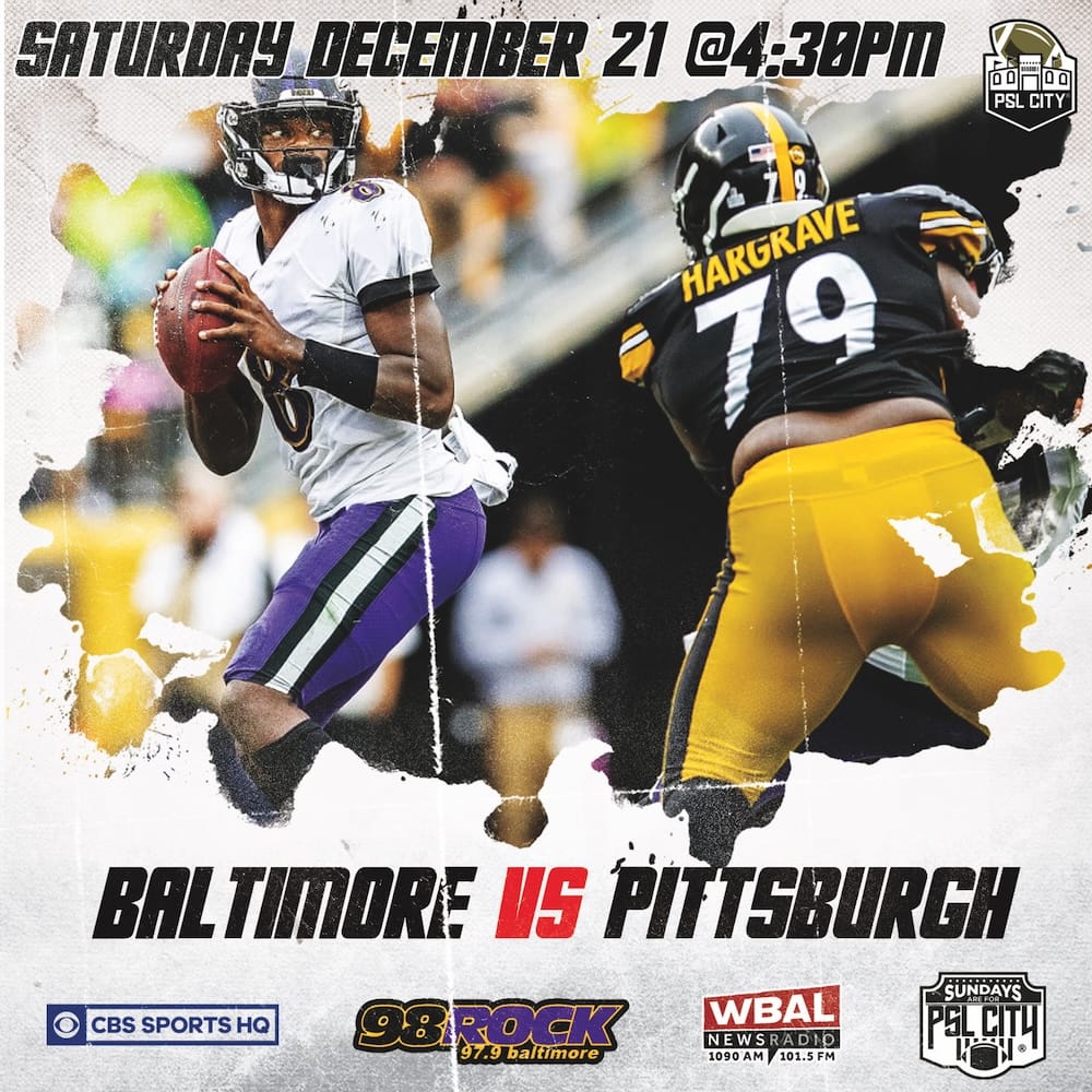 Baltimore vs. Pittsburgh