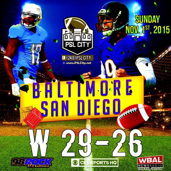 Baltimore vs. San Diego