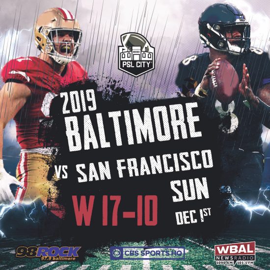 Baltimore vs. San Francisco