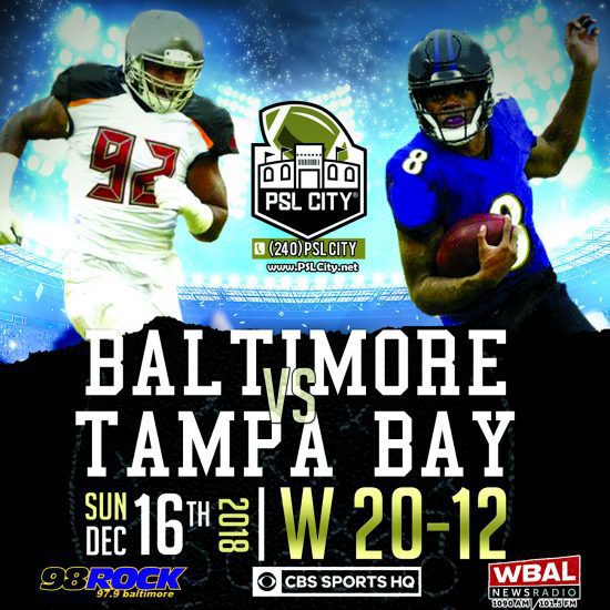 Baltimore vs. Tampa Bay